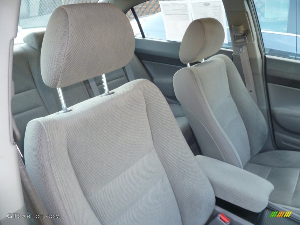 2011 Civic LX Sedan - Polished Metal Metallic / Gray photo #12