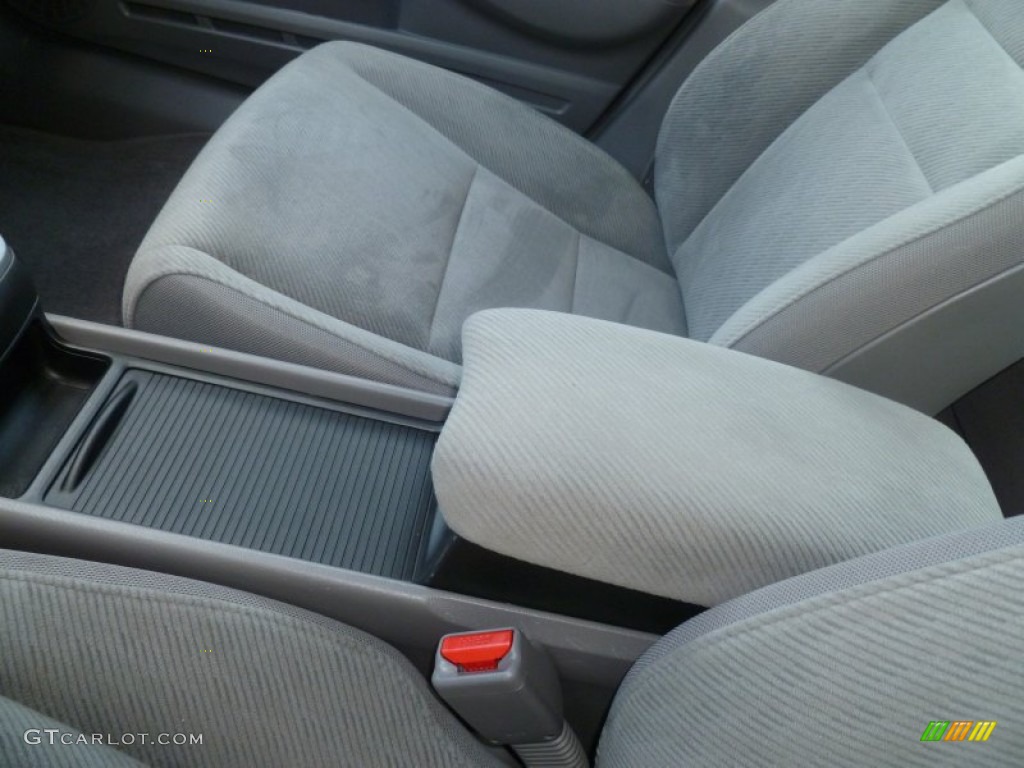 2011 Civic LX Sedan - Polished Metal Metallic / Gray photo #15