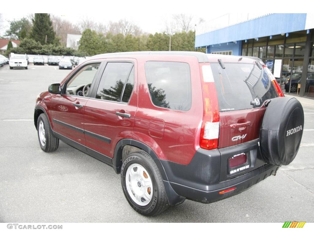 2006 CR-V LX 4WD - Redondo Red Pearl / Ivory photo #8