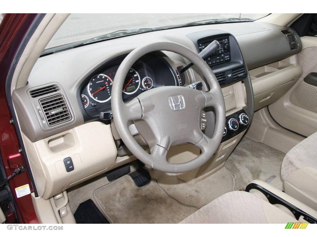 2006 CR-V LX 4WD - Redondo Red Pearl / Ivory photo #18