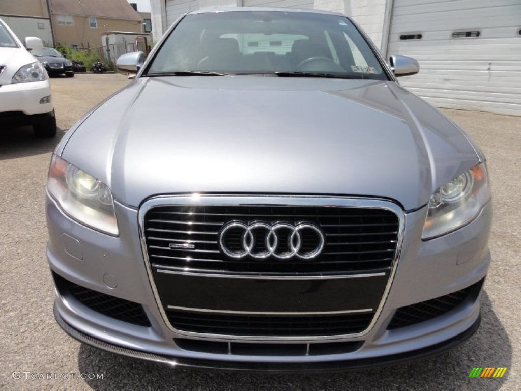 Avus Silver Pearl Effect 2006 Audi S4 4.2 quattro Sedan Exterior Photo #67621608