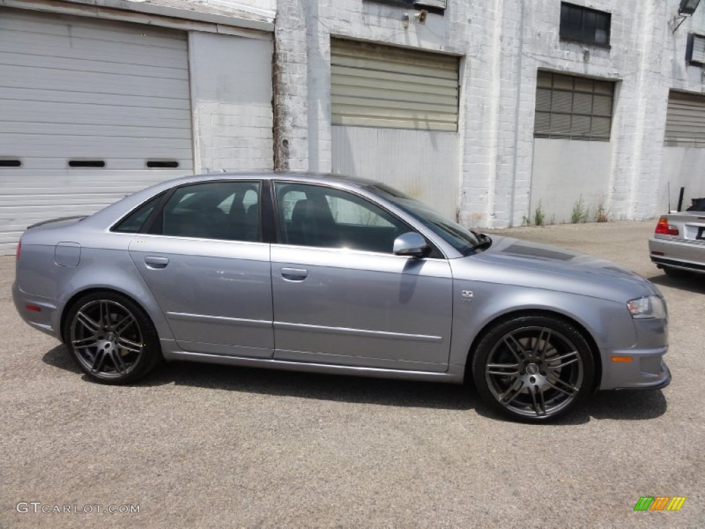 Avus Silver Pearl Effect 2006 Audi S4 4.2 quattro Sedan Exterior Photo #67621647