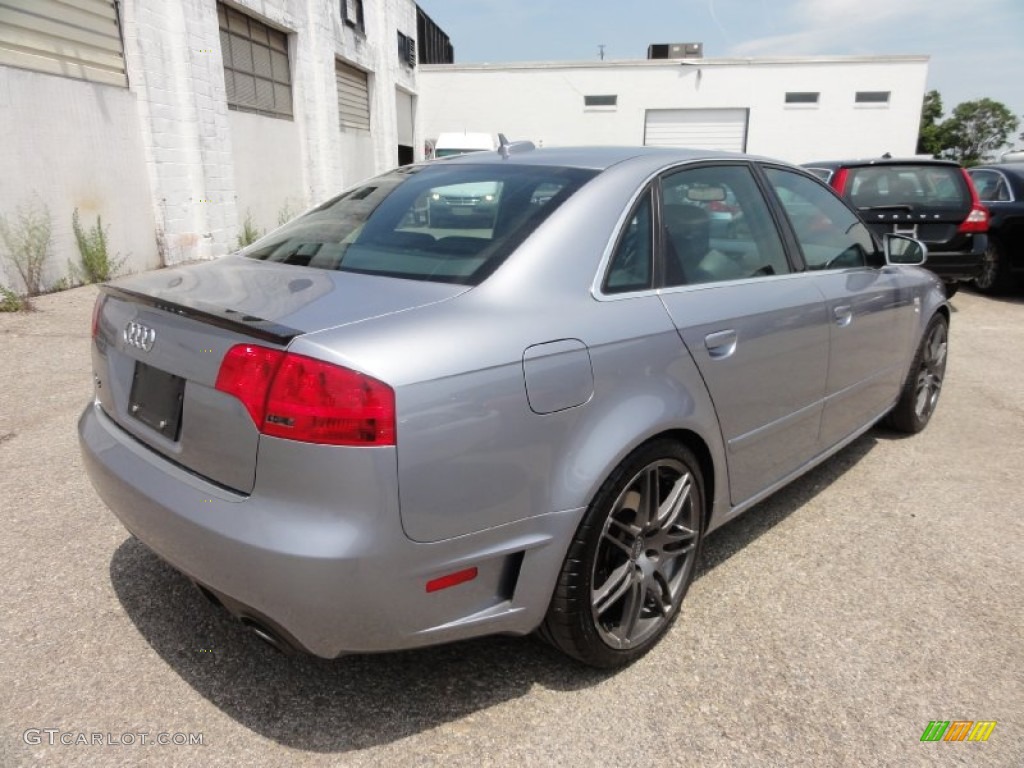 Avus Silver Pearl Effect 2006 Audi S4 4.2 quattro Sedan Exterior Photo #67621661