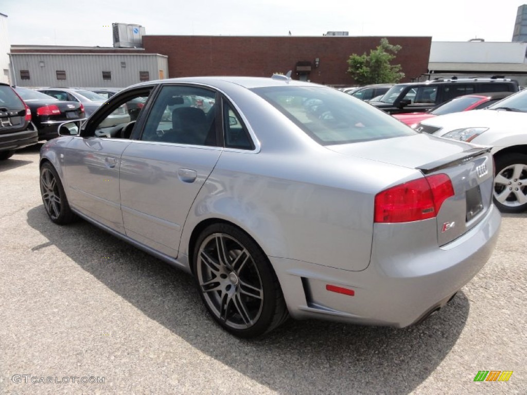 Avus Silver Pearl Effect 2006 Audi S4 4.2 quattro Sedan Exterior Photo #67621677