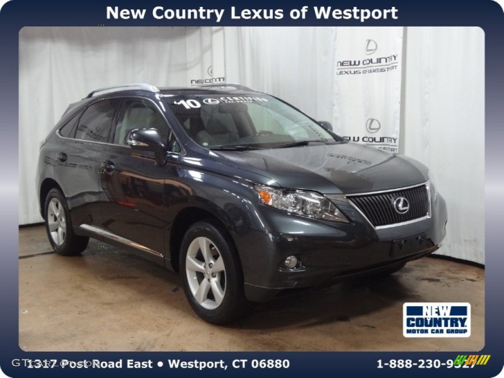 2010 RX 350 AWD - Smokey Granite Mica / Light Gray/Espresso Birds-Eye Maple photo #1