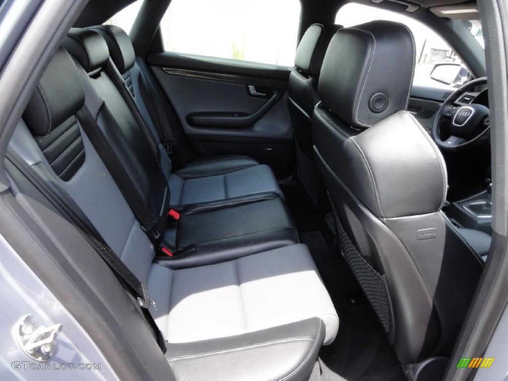 2006 Audi S4 4.2 quattro Sedan Rear Seat Photo #67621818