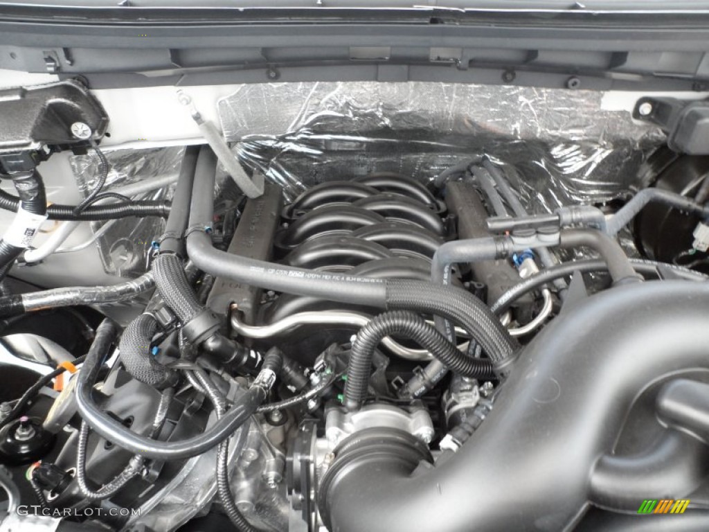 2012 Ford F150 FX4 SuperCrew 4x4 5.0 Liter Flex-Fuel DOHC 32-Valve Ti-VCT V8 Engine Photo #67621947