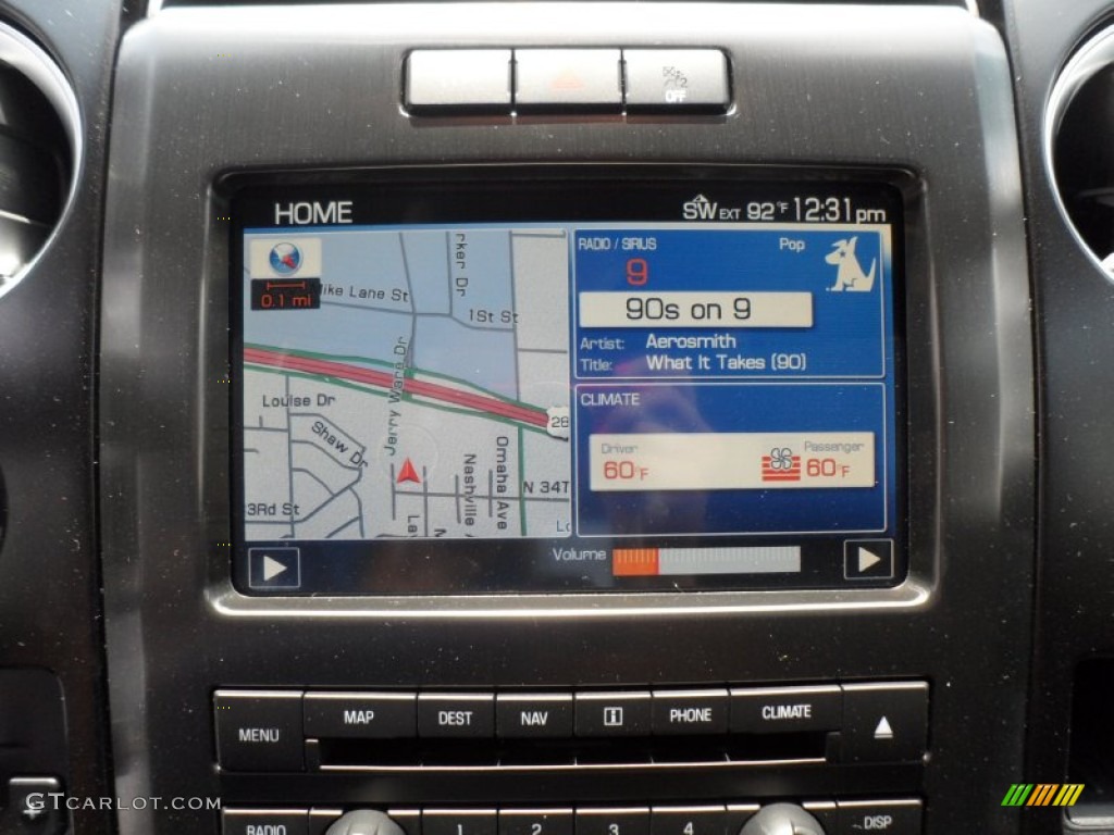 2012 Ford F150 FX4 SuperCrew 4x4 Navigation Photo #67622043