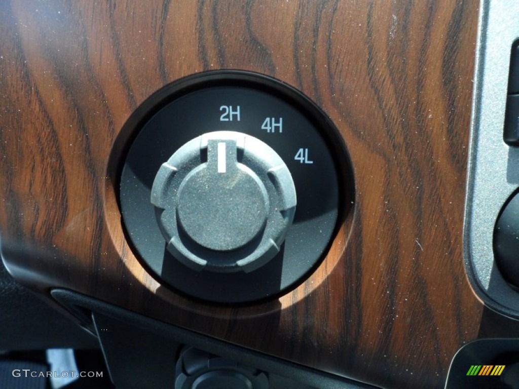 2012 Ford F250 Super Duty Lariat Crew Cab 4x4 Controls Photo #67622769
