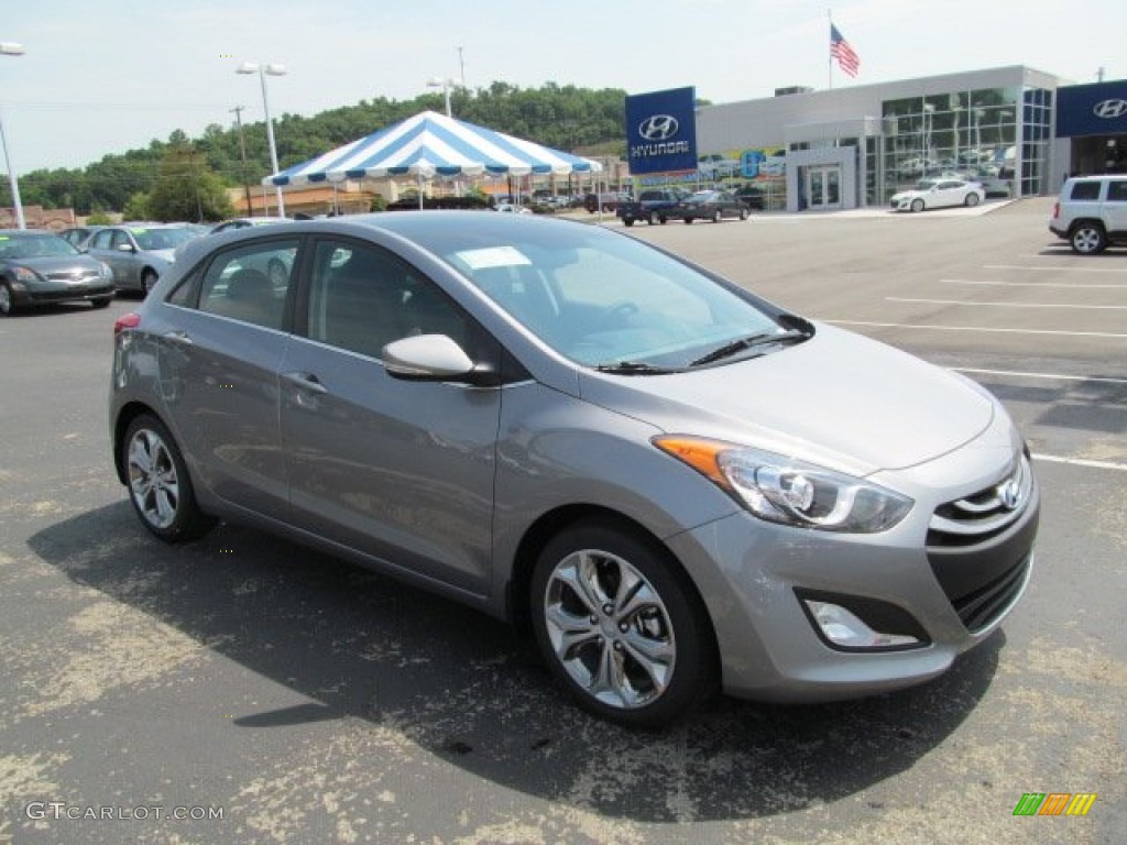 2013 Elantra GT - Titanium Gray Metallic / Black photo #1