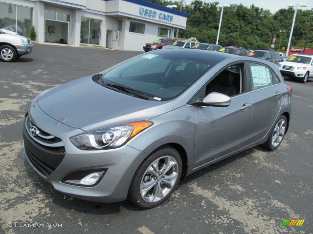 2013 Elantra GT - Titanium Gray Metallic / Black photo #3