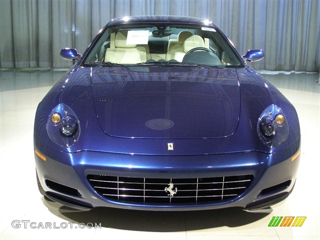 Blue 2005 Ferrari 612 Scaglietti Standard 612 Scaglietti Model Exterior Photo #67626