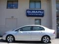 2006 Alabaster Silver Metallic Honda Civic EX Sedan  photo #6