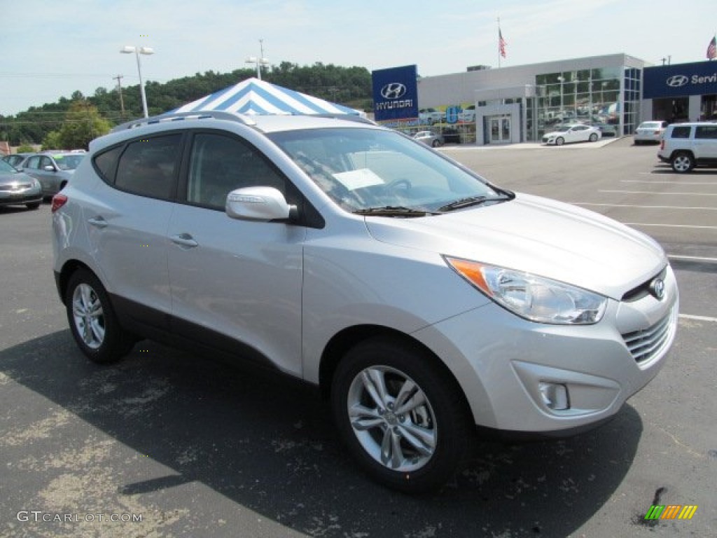 Diamond Silver 2013 Hyundai Tucson GLS Exterior Photo #67625052