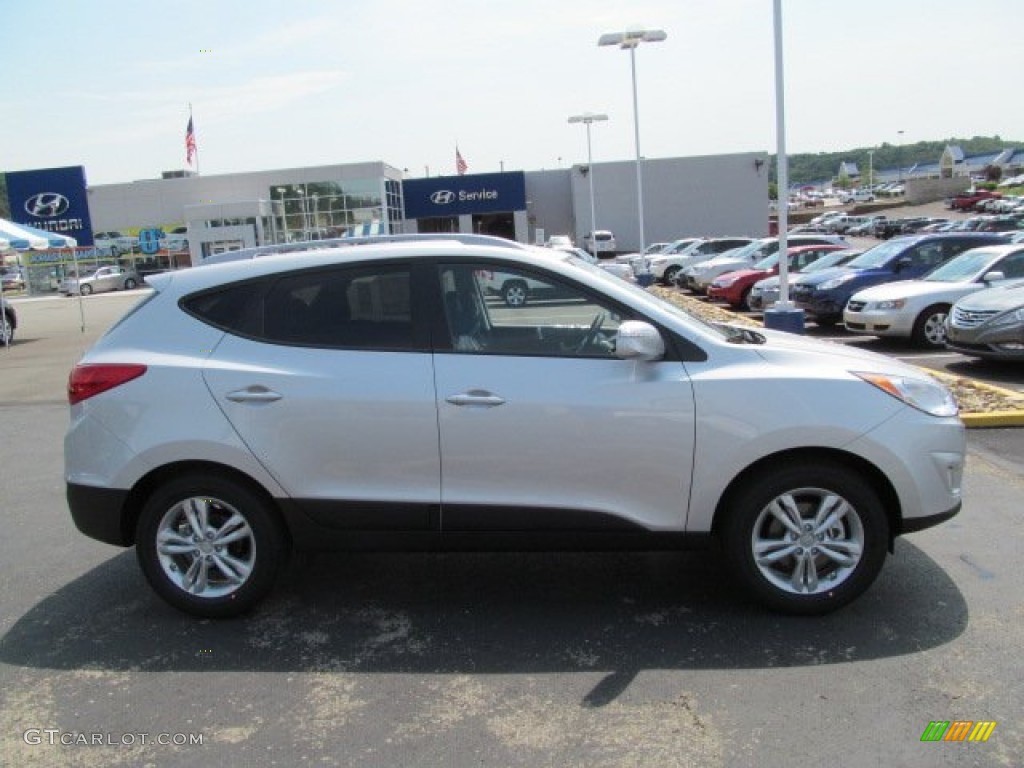 Diamond Silver 2013 Hyundai Tucson GLS Exterior Photo #67625067