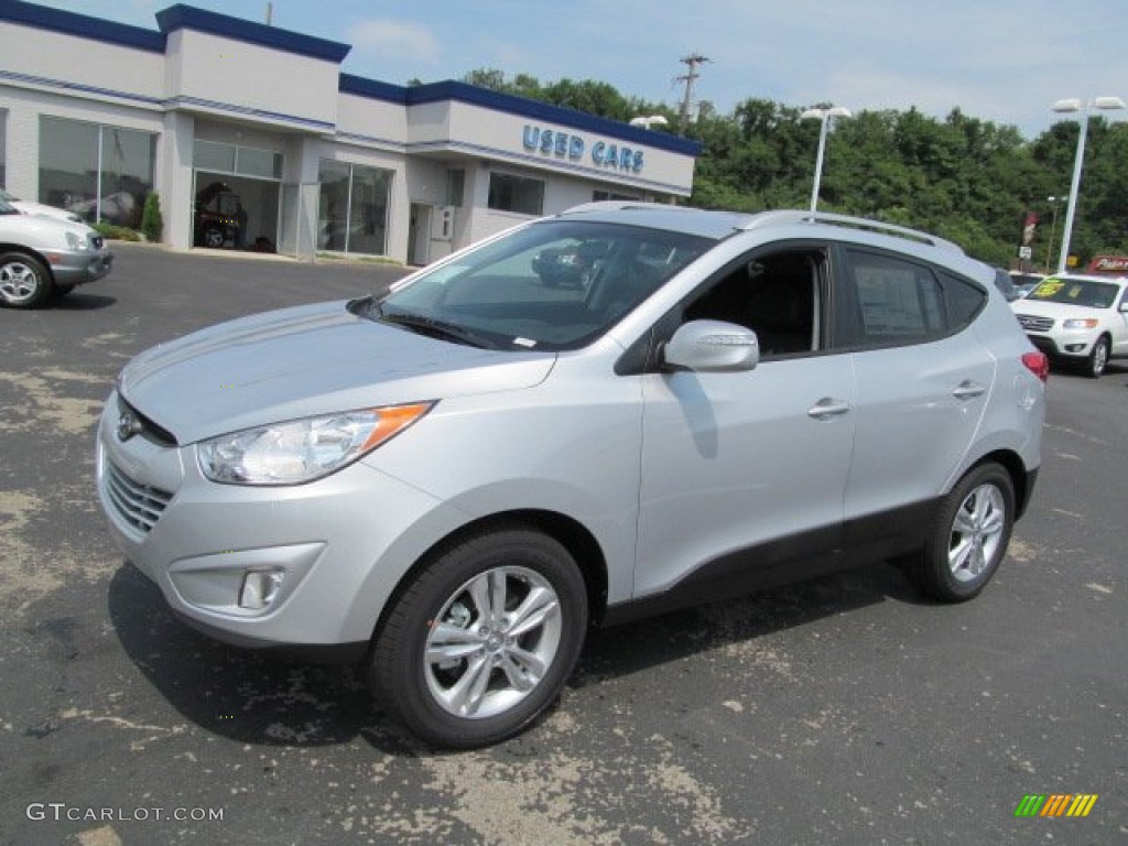Diamond Silver 2013 Hyundai Tucson GLS Exterior Photo #67625073
