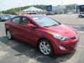 2013 Red Allure Hyundai Elantra Limited  photo #1