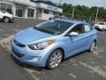 2013 Blue Sky Metallic Hyundai Elantra Limited  photo #4