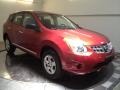 2011 Cayenne Red Nissan Rogue S  photo #2