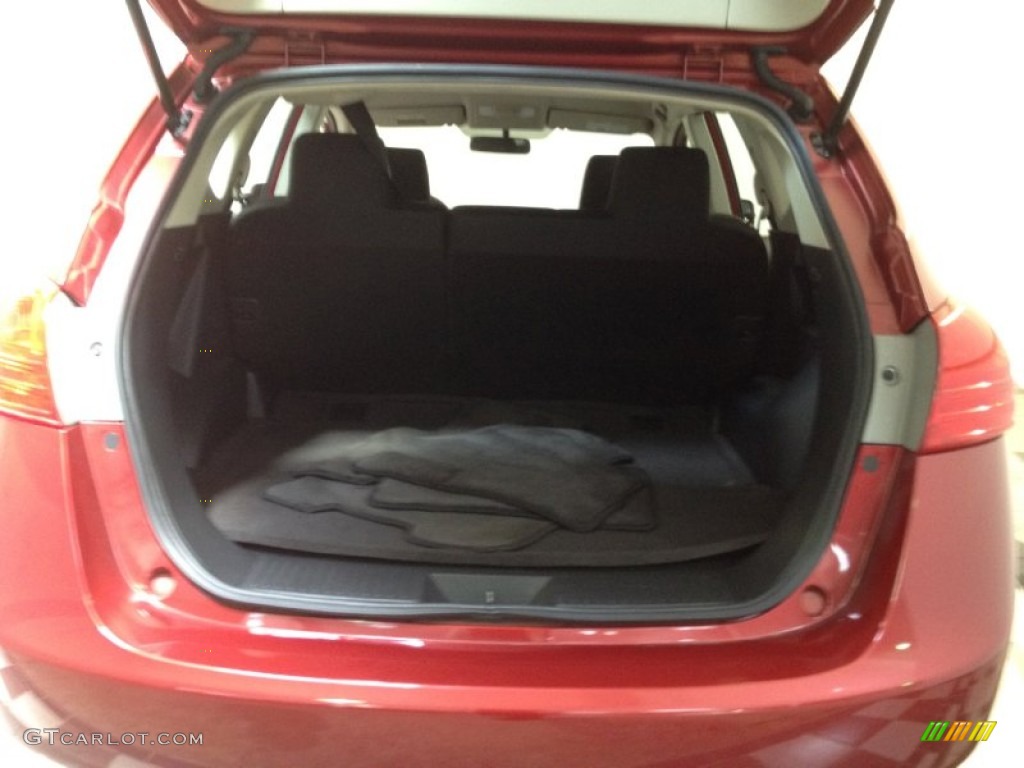 2011 Rogue S - Cayenne Red / Black photo #10