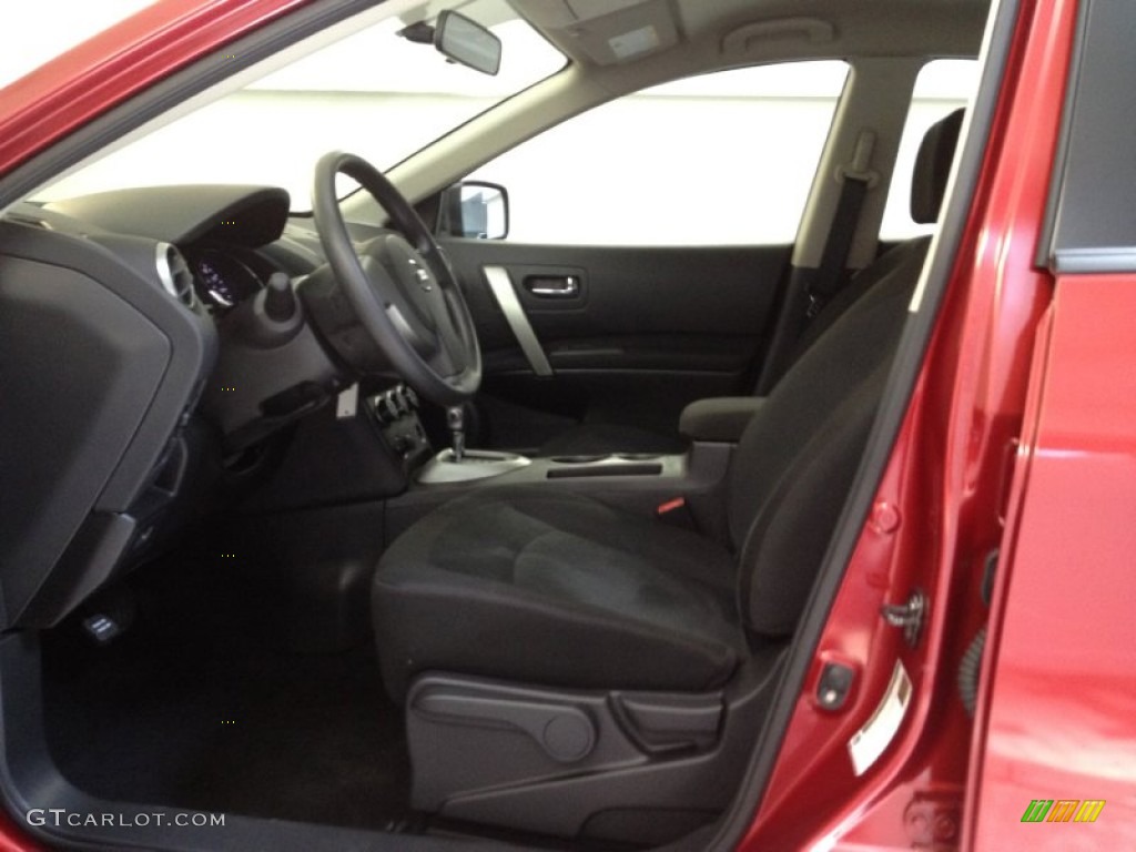 2011 Rogue S - Cayenne Red / Black photo #15
