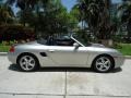 Arctic Silver Metallic 1999 Porsche Boxster Standard Boxster Model Exterior