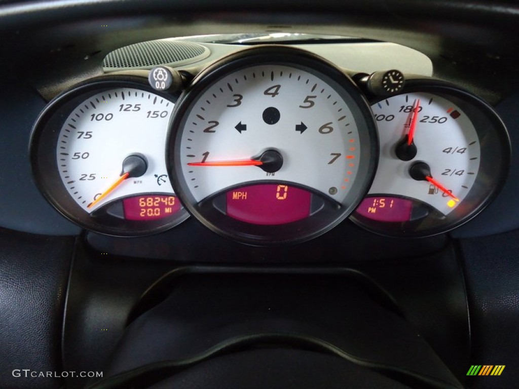 1999 Porsche Boxster Standard Boxster Model Gauges Photo #67625859