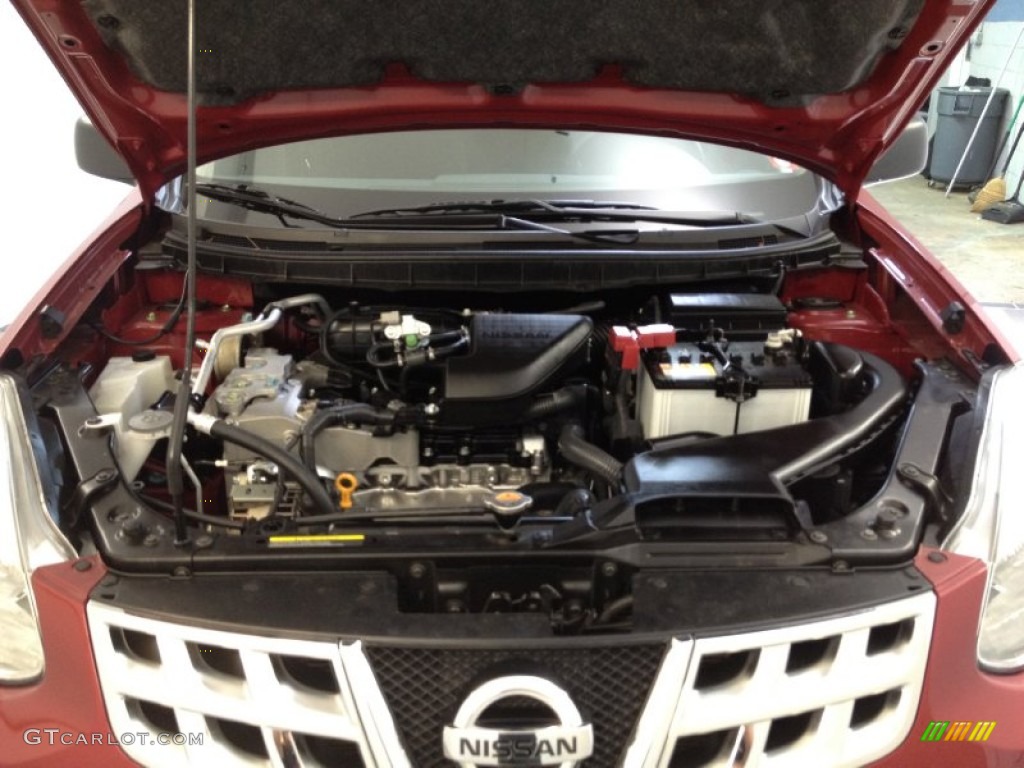 2011 Rogue S - Cayenne Red / Black photo #19