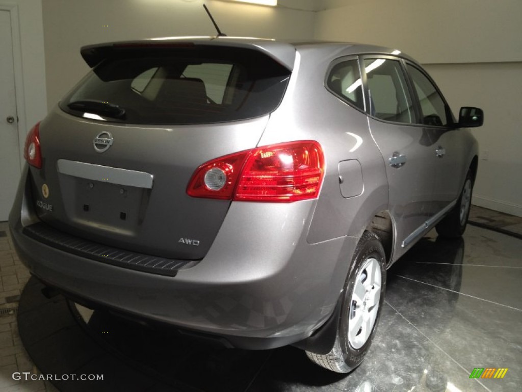 2011 Rogue S AWD - Platinum Graphite / Black photo #5