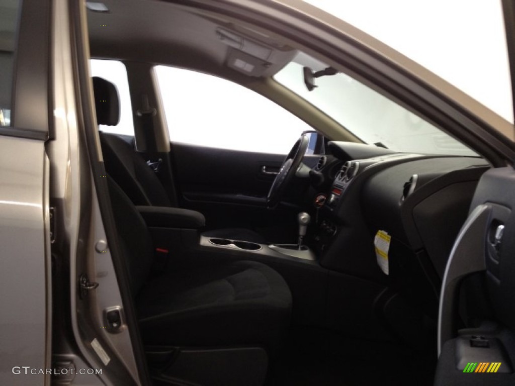 2011 Rogue S AWD - Platinum Graphite / Black photo #10