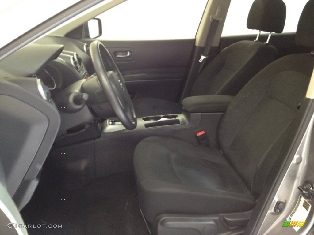 2011 Rogue S AWD - Platinum Graphite / Black photo #13