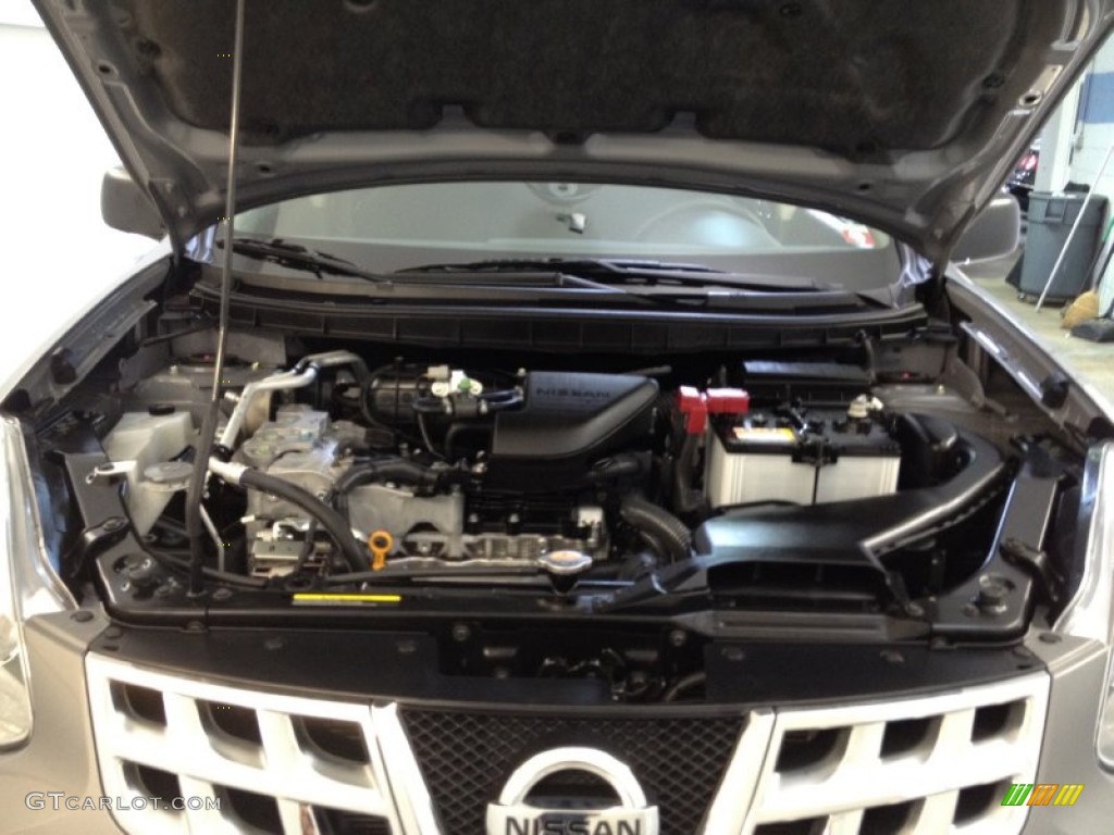 2011 Rogue S AWD - Platinum Graphite / Black photo #20