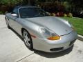 Arctic Silver Metallic 1999 Porsche Boxster Standard Boxster Model Exterior
