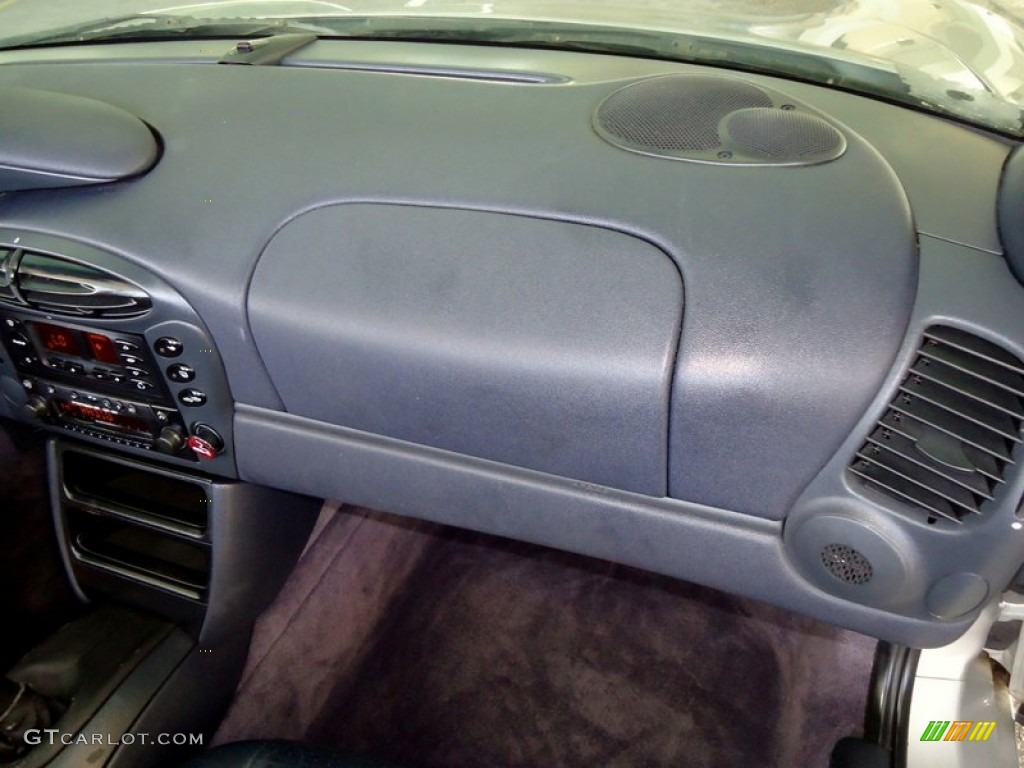 1999 Porsche Boxster Standard Boxster Model Black Dashboard Photo #67626405