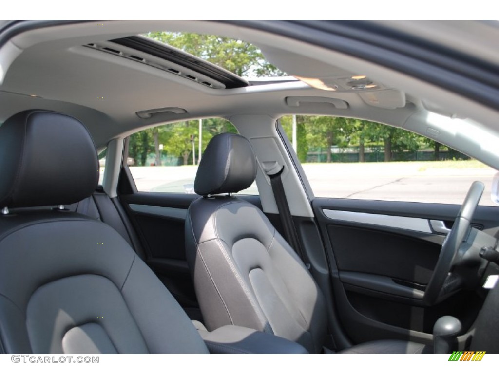 2010 A4 2.0T quattro Sedan - Ice Silver Metallic / Black photo #9