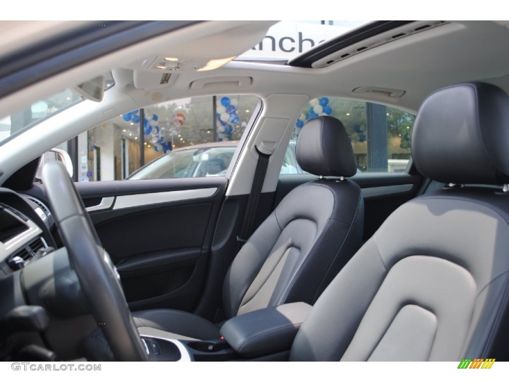 2010 A4 2.0T quattro Sedan - Ice Silver Metallic / Black photo #14