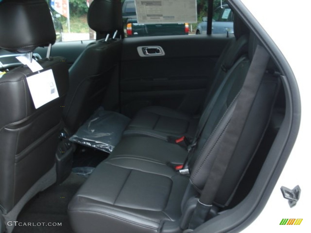 2013 Explorer Limited 4WD - White Platinum Tri-Coat / Charcoal Black photo #13