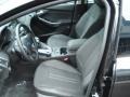 Charcoal Black Leather Front Seat Photo for 2012 Ford Focus #67629411