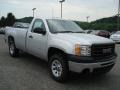 2013 Quicksilver Metallic GMC Sierra 1500 Regular Cab 4x4  photo #4