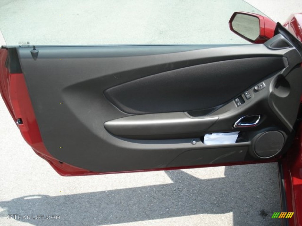 2013 Chevrolet Camaro LT/RS Coupe Black Door Panel Photo #67630281