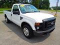 2008 Oxford White Ford F250 Super Duty XL Regular Cab  photo #2