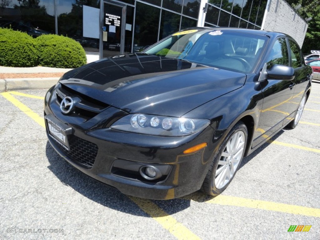 2006 MAZDA6 MAZDASPEED6 Grand Touring - Black Mica / Black photo #1