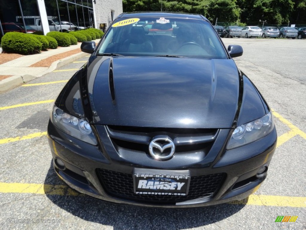 2006 MAZDA6 MAZDASPEED6 Grand Touring - Black Mica / Black photo #2