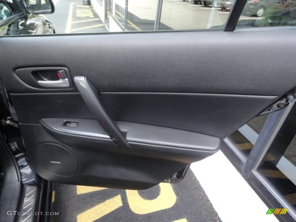 2006 MAZDA6 MAZDASPEED6 Grand Touring - Black Mica / Black photo #12