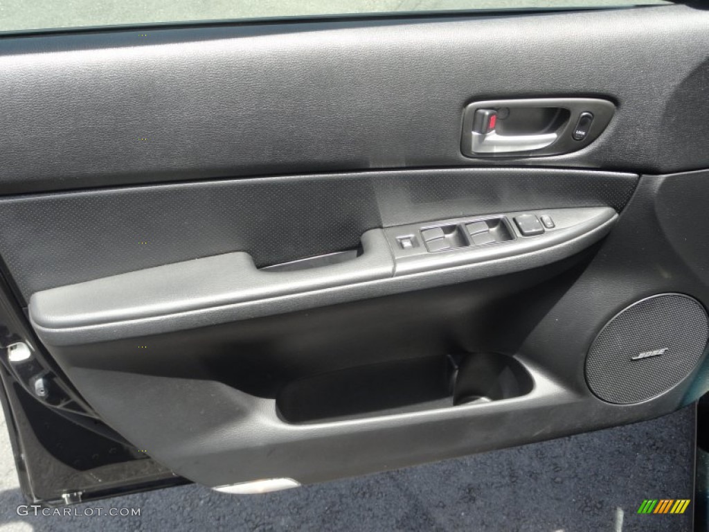 2006 MAZDA6 MAZDASPEED6 Grand Touring - Black Mica / Black photo #18