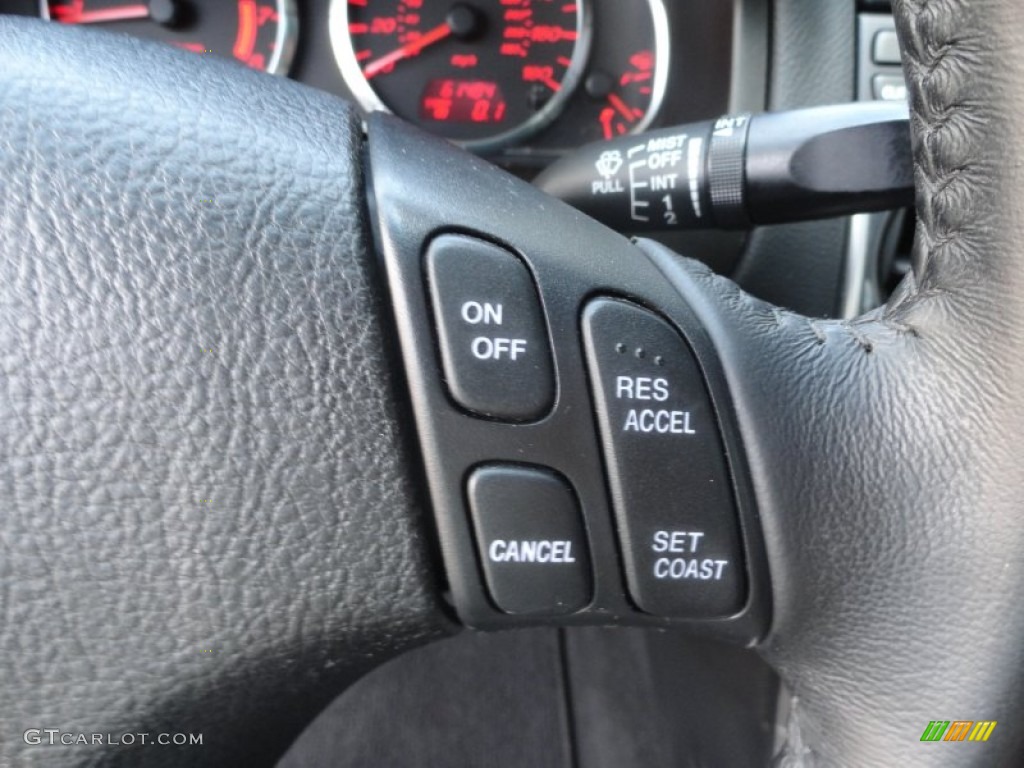 2006 MAZDA6 MAZDASPEED6 Grand Touring - Black Mica / Black photo #24