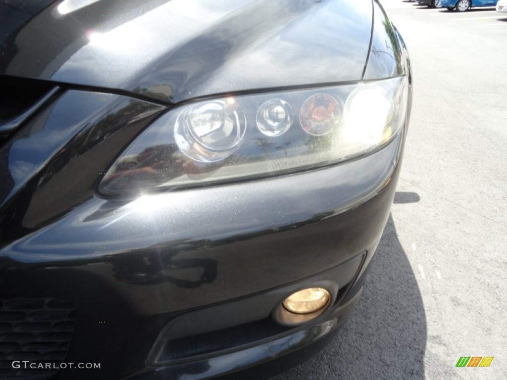 2006 MAZDA6 MAZDASPEED6 Grand Touring - Black Mica / Black photo #41