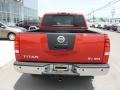 2012 Red Alert Nissan Titan SV Crew Cab 4x4  photo #6