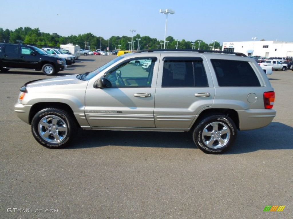 2003 Grand Cherokee Limited - Light Pewter Metallic / Taupe photo #4