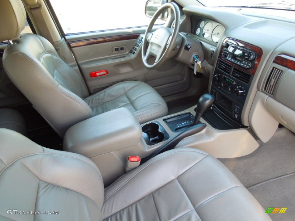 2003 Grand Cherokee Limited - Light Pewter Metallic / Taupe photo #24